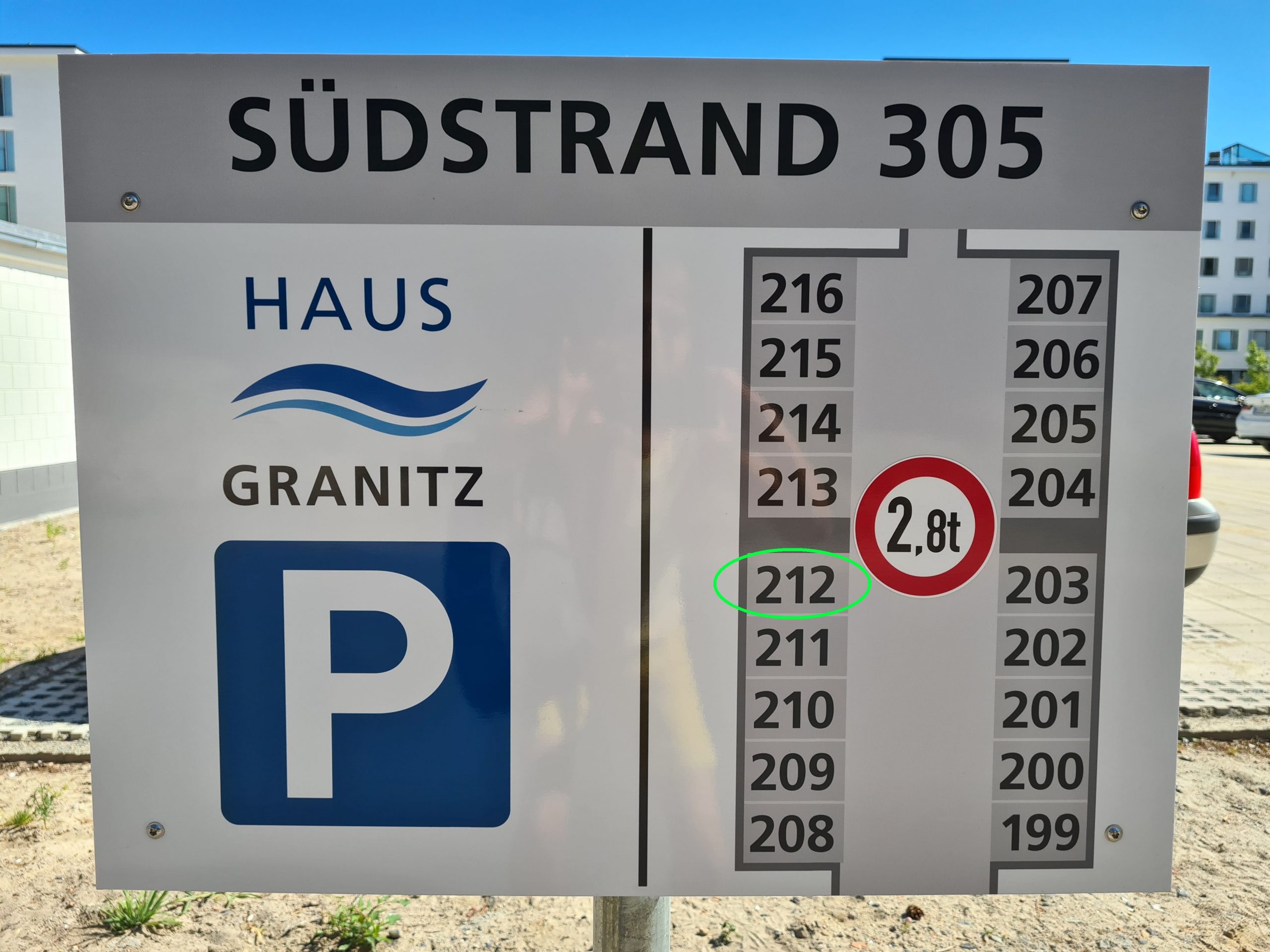 Parkplatzsystematik